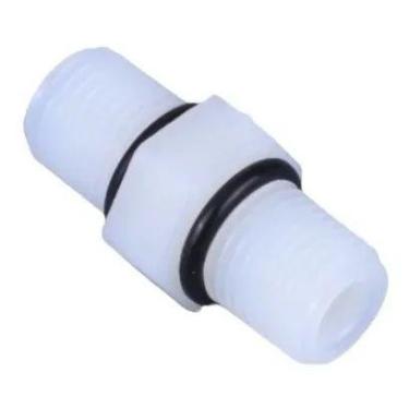 Imagem de Niple Duplo União Rosca Macho 1/4" - Kemflo