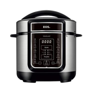 Imagem de Panela de Pressão Elétrica 3 Litros EOS Multicooker Digital Inox EPP30