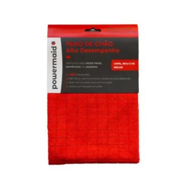 Imagem de Pano de chao alto desempenho 70 X 50 vermelho