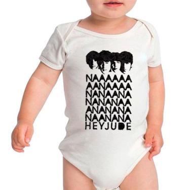 Imagem de Body infantil rock beatles Na Na Hey Jude - Lado B Rock Camisetas, GG,
