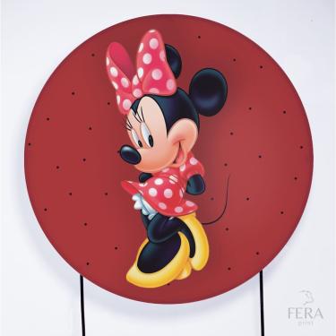 Imagem de Painel Decorativo para Festa 1,80x1,80 metros Vesti Fácil com Elástico Minnie - Fera Print