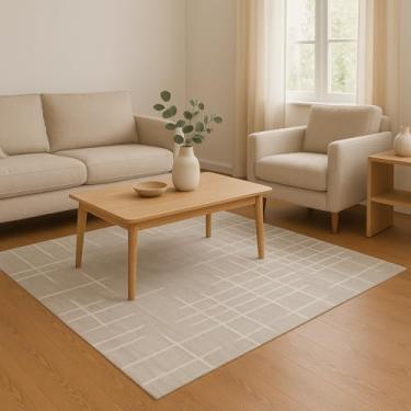 Imagem de Tapete Vinci Pelo Baixo Antialérgico Impermeável 200x240cm Jolitex - Roma