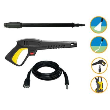 Imagem de Kit Mangueira 3mt Pistola Lança Orig. Lavor Dive Plus 130