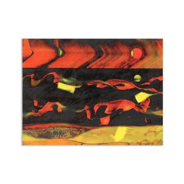 Imagem de Max Ernst Arte de parede, migração, reproduções de arte em tela pinturas famosas pôsteres Max Ernst Print Abstract Pictures Wall Decor 100x70cm (33x28in) sem moldura