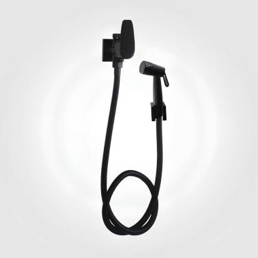 Imagem de Ducha Higiênica Com Derivação Dn15 Led Preto Fosco Perflex