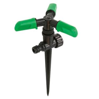 Imagem de Aspersor Irrigador Giratório Com 3 Jatos Para Jardim (DY-1014) - Trapp