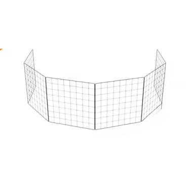 Imagem de Módulo Pet Cercadinho 40x40 Grade Reforçada Para Animais Pequenos Tartaruga Cachorro(6 TELAS 40x40)
