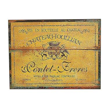 Imagem de quadro CHATEAU de madeira/46 cm;Ilunato;HD0140