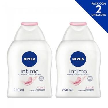 Imagem de Kit sabonete líquido íntimo Nívea suave 2 unidades 250ml cada NÍVEA