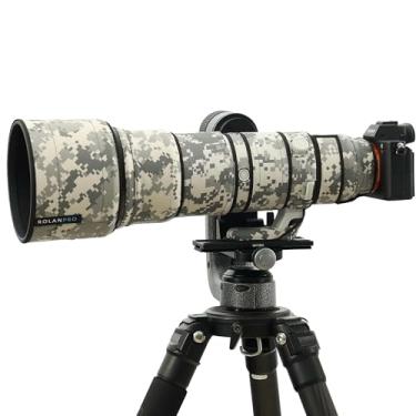 Imagem de ROLANPRO Capa de lente à prova d'água para Sony FE 400-800 mm f/6.3-8 G OSS Capa de chuva camuflada - #UCP City Camouflage impermeável