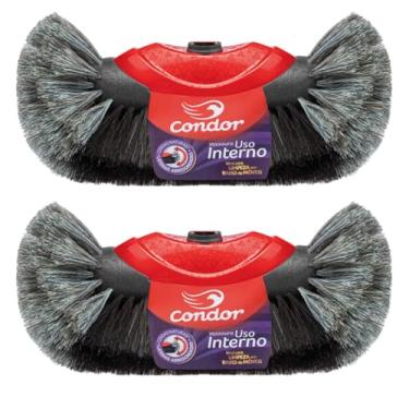 Imagem de Kit 2 Vassouras De Pelo Natural Porcelanato Laminado Condor