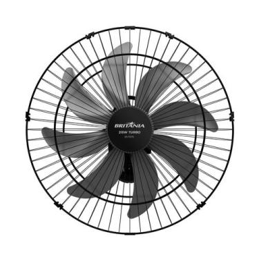 Imagem de Ventilador de Parede Britânia 60cm 8 Pás Turbo BVT675, 220V