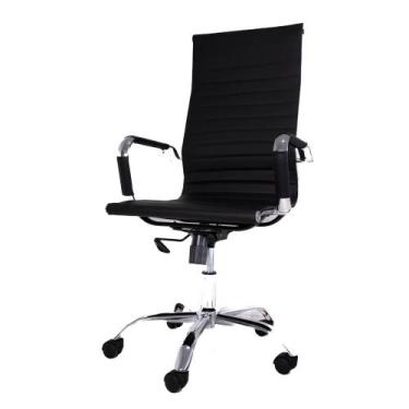 Imagem de Cadeira de Escritório Office com rodízios Esteirinha Diretor Home Offi
