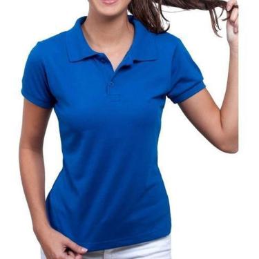 Imagem de Camisa Polo Vesttuario Camiseta Gola Atacado Uniforme Piquet Feminina-Feminino