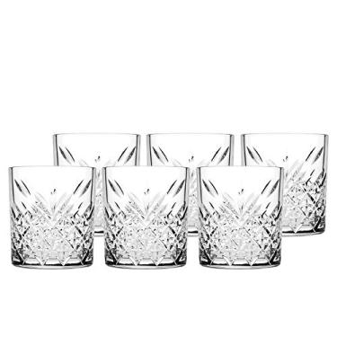 Imagem de Jogo de 4 copos para whisky Timeless em vidro 345ml A9,3cm