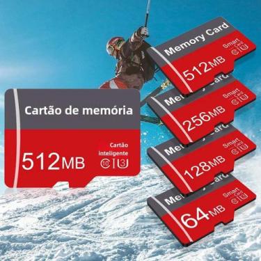Imagem de Cartão de Memória TF 64M/128M/256M/512M - Para Câmera e Celular, 512 m