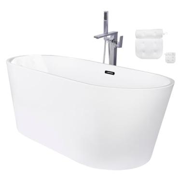 Imagem de Kit Banheira Freestanding Venezza 1.50m c/Misturador Cromado