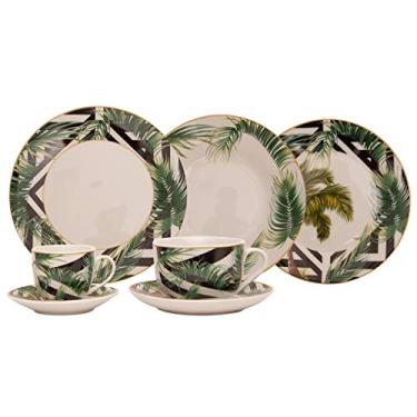 Imagem de APARELHO DE JANTAR 42PC PORCELANA TROPICAL GARDEN MAIL BOX