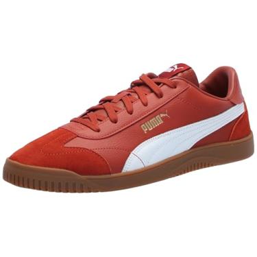Imagem de PUMA Tênis masculino Club 5v5, vermelho marte, ouro branco, 42, Mars Red-puma branco-puma dourado, 43
