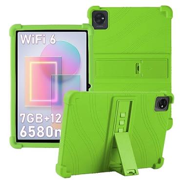 Imagem de ATOOZ Capa macia para tablet Blackview Tab 7 WiFi/8 WiFi de 10,1 polegadas, OSCAL Pad 60/OSCAL Pad 70 Capa WiFi para crianças à prova de choque Blackview Tab 70WiFi Tablet Case 10.1 com suporte -