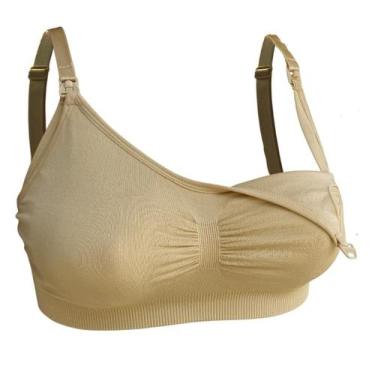 Imagem de Sutia Amamentação Reforçado Lingerie Roupa Maternidade Bojo - SOPHIA M