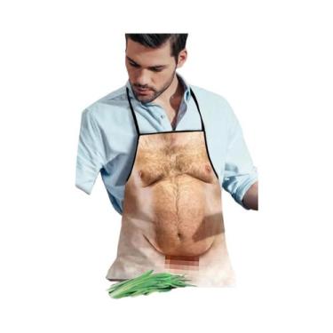 Imagem de Avental De Cozinha Engraçado Masculino Adulto Para Churrasco, Ótimo El