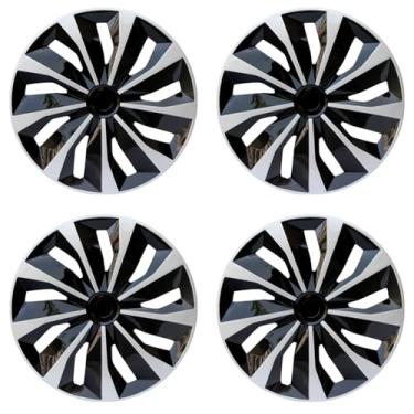 Imagem de Aiqiying Capa de Roda de Substituição R15, Tampa Universal de Aro de Roda, Material Abs, Acessórios Externos para Carro, Caminhão, Suv, Conjunto de 4