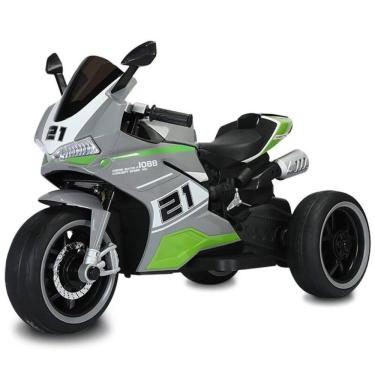 Imagem de Moto Elétrica Infantil - Speed GT - 12v - Cinza - Bandeirante