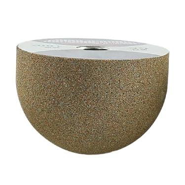 Imagem de Milageto Pedra rebolo redondo cabeça de moagem acessórios ferramenta rotativa substituir peças ferramenta abrasiva esmeril, 100 grãos