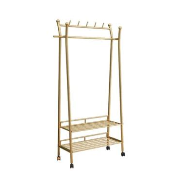 Imagem de Cabide para cabide de chão, quarto, roupa íntima, chapéu, rack de armazenamento, simples, multifuncional, cabide de roupas