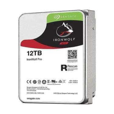 Imagem de Hd Seagate Ironwolf Pro St12000ne0008 12 Tb - Formato 512e - Sata 600-3.5" - Interno - 7200rpm - Buffer De 256 Mb - Hot Pluggable.