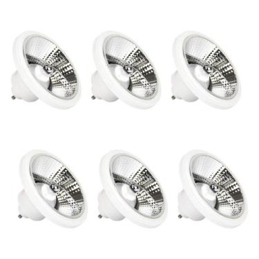 Imagem de Kit 6 black & decker lâmpada led ar111 12w 2700k 100-240v - BLACK&DECK