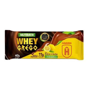 Imagem de Barra Whey Grego Bar Havanna Doce de Leite e Limão Siciliano 40G