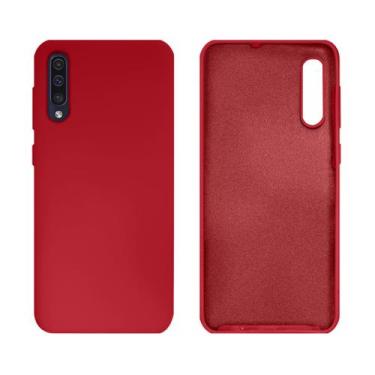 Imagem de Capinha para Galaxy A50 e A30s Silicone Aveludado - GCM, Vermelho