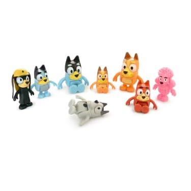 Imagem de Bonecos Blueyy – Kit com 8 Peças