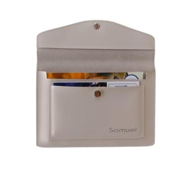 Imagem de Capa para Caderneta de Vacinação, Modelo Espiral e Brochura, com Bolso Externo, Várias Cores (bege montana)