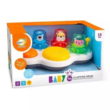Imagem de Tambor Musical Infantil Brinquedo Interativo - Toys Import J24113187