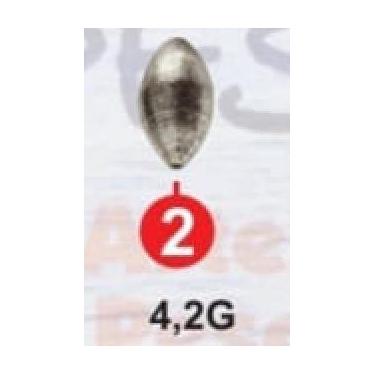 Imagem de Chumbada Chumbo para Pesca Balão / Oliva - 1 kg - MAX PESCA, 02