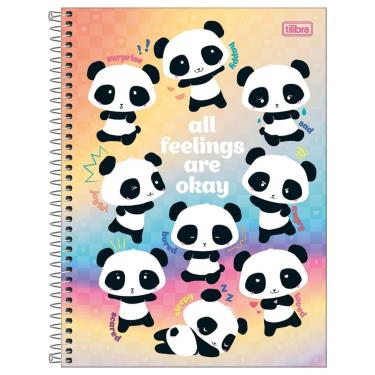 Imagem de Caderno Espiral Capa Dura Universitário Lovely Friend 80 Folhas 1 Matéria Tilibra Estampa 1