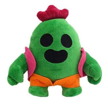 Imagem de Boneca de pelúcia de cacto infantil Boneca de pelúcia fofa brinquedo d