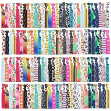 Imagem de Hair Ties manipepe 120 impressos em fita elástica para mulheres
