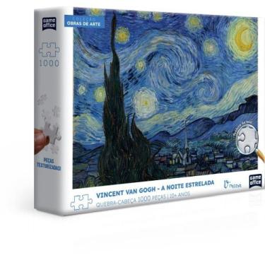 Imagem de QUEBRA-CABECA Cartonado VAN GOGH Noite Estrelada 1000P - Toyster