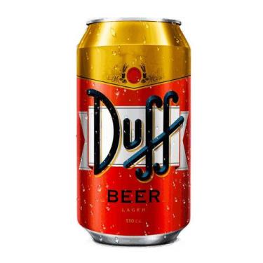 Imagem de Cerveja Duff Lager 330ml  Ícone dos Simpsons