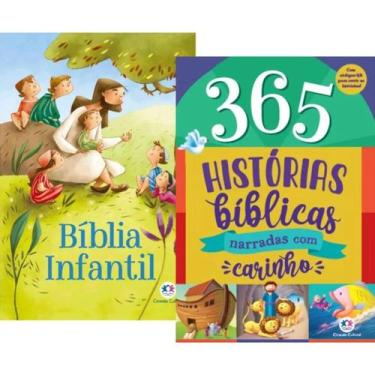 Imagem de Kit 365 Histórias Bíblicas Narradas + Bíblia Infantil - Ciranda Cultur