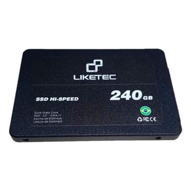 Imagem de SSD Liketec 240GB SATA 6.0Gb/s 2.5” - HI-SPEED