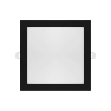 Imagem de LUMINARIA DE EMBUTIR 400X400 36W 2300LM 4000K JET BLACK PROSHIELD UV