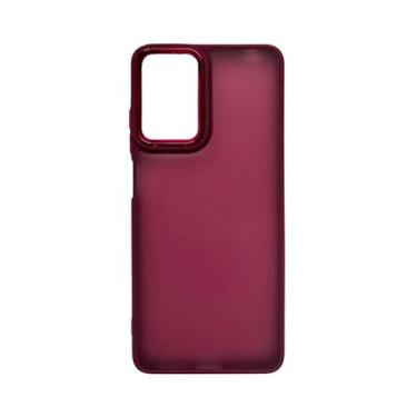 Imagem de Capa Case Capinha SPACE + Película Hidrogel Para Moto G24 - DB, Rosa