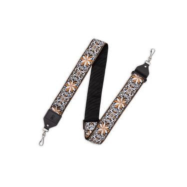 Imagem de Levy's Pulseira de couro 5 cm Hootenanny Jacquard Weave Banjo com ajuste de altura tri-glide; Tan (M10HT-13)