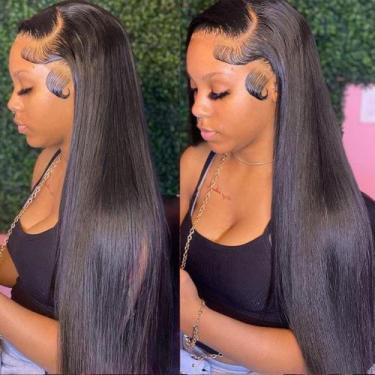 Imagem de Peruca Hermosa Brazilian Straight 20cm Cabelo Humano 180 Densidade