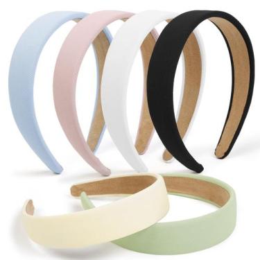 Imagem de Bandanas TERSE para mulheres, faixas de cabelo elásticas antiderrapant